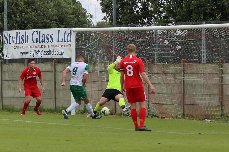 Action from Bognor's pre-season friendly win at Horndean / Pictures: Lyn Phillips, Trev Staff and Martin Denyer