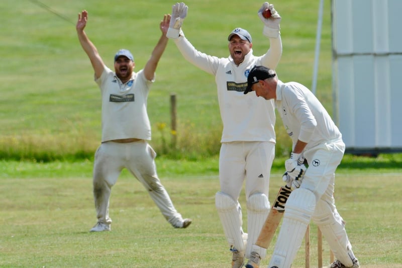Action, wickets and celebrations from Findon's win over Pagham / Picture: Stephen Goodger