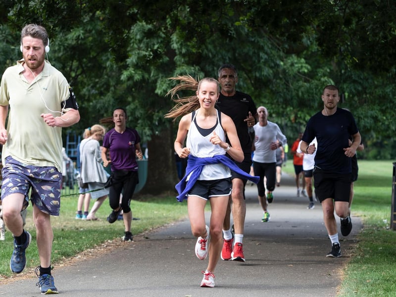 parkrun returned to The Racecourse in Northampton on Saturday (July 24). Photo: Kirsty Edmonds.