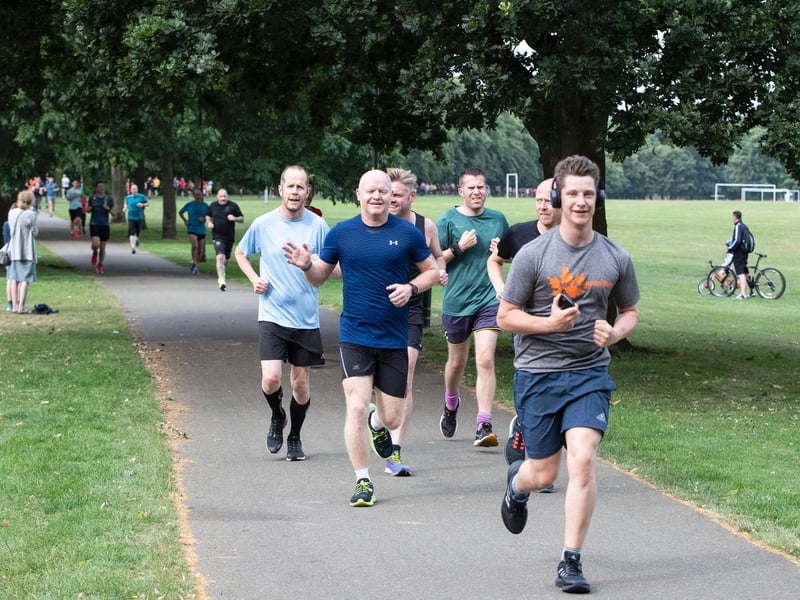 parkrun returned to The Racecourse in Northampton on Saturday (July 24). Photo: Kirsty Edmonds.