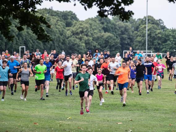 Where you there for the return of parkrun in Northampton? Photo: Kirsty Edmonds.
