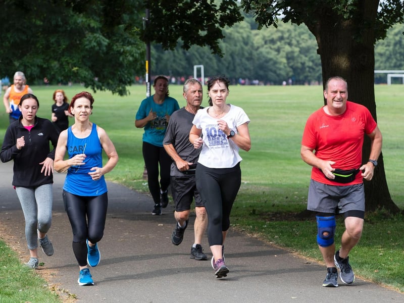 parkrun returned to The Racecourse in Northampton on Saturday (July 24). Photo: Kirsty Edmonds.