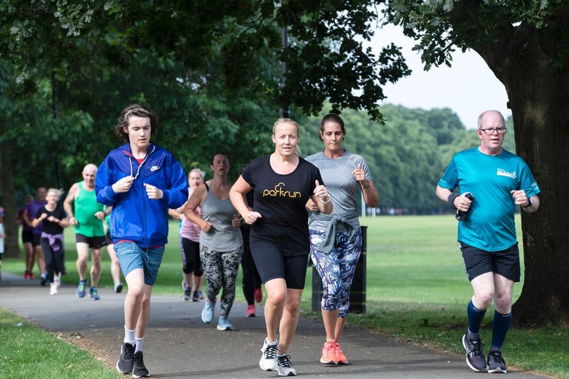 parkrun returned to The Racecourse in Northampton on Saturday (July 24). Photo: Kirsty Edmonds.
