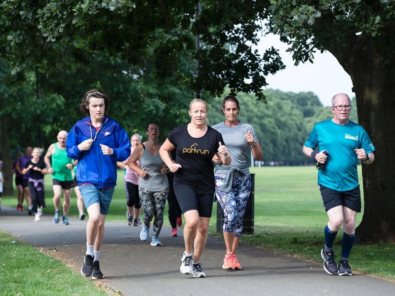 parkrun returned to The Racecourse in Northampton on Saturday (July 24). Photo: Kirsty Edmonds.