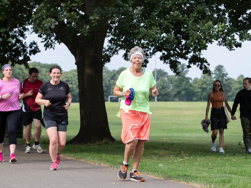 parkrun returned to The Racecourse in Northampton on Saturday (July 24). Photo: Kirsty Edmonds.