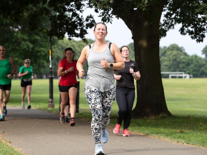 parkrun returned to The Racecourse in Northampton on Saturday (July 24). Photo: Kirsty Edmonds.