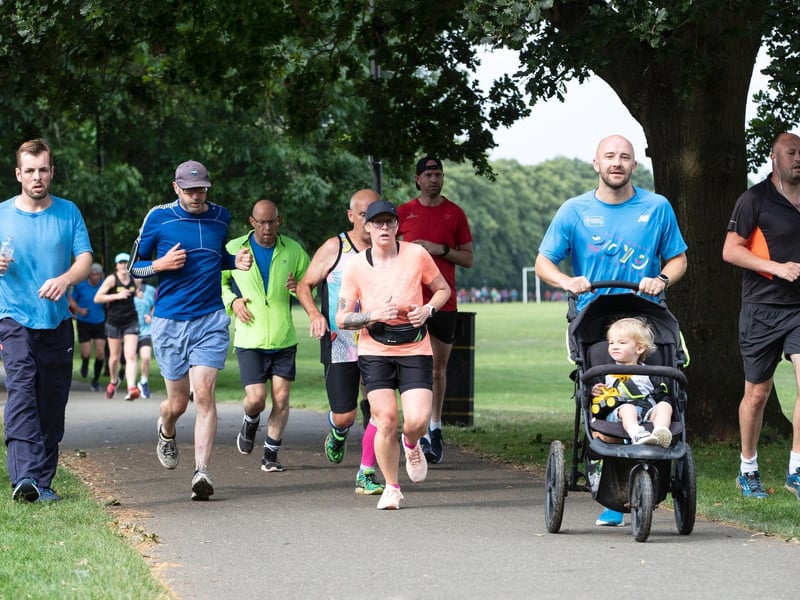 parkrun returned to The Racecourse in Northampton on Saturday (July 24). Photo: Kirsty Edmonds.