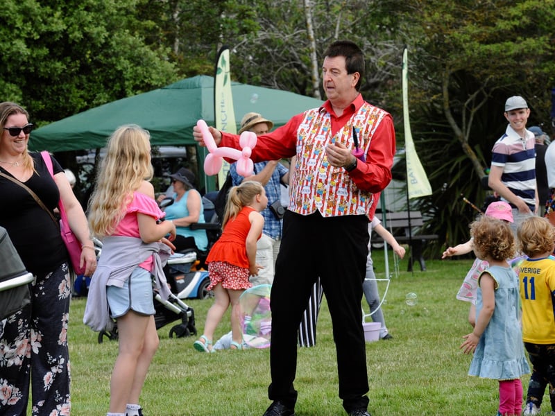 There was fun for all the family at the event