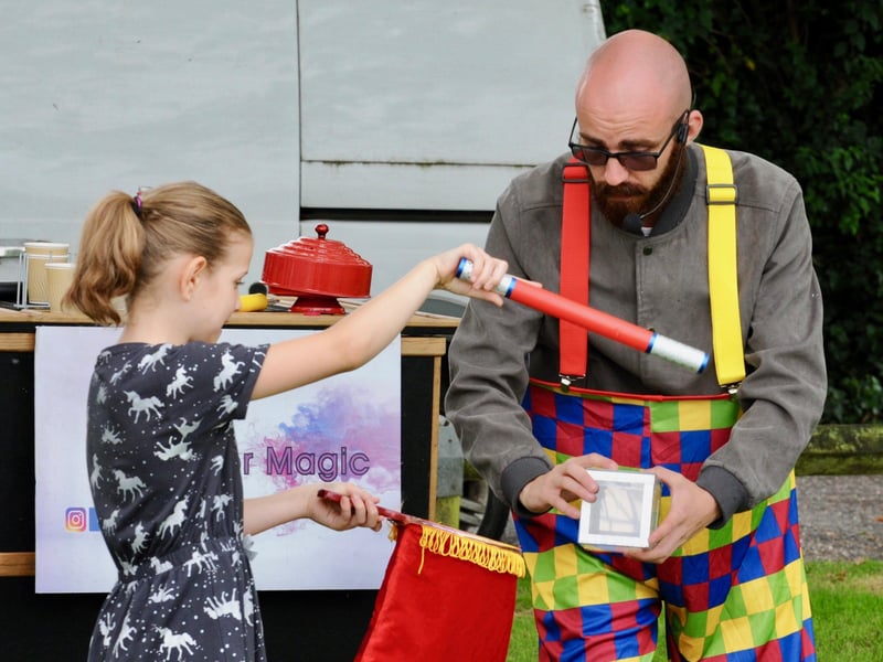 There was a host of entertainment for younger visitors