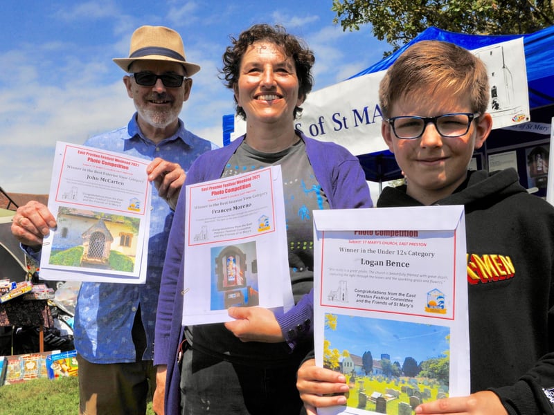The winners of the photography competition