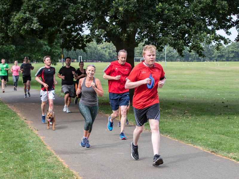 parkrun returned to The Racecourse in Northampton on Saturday (July 24). Photo: Kirsty Edmonds.