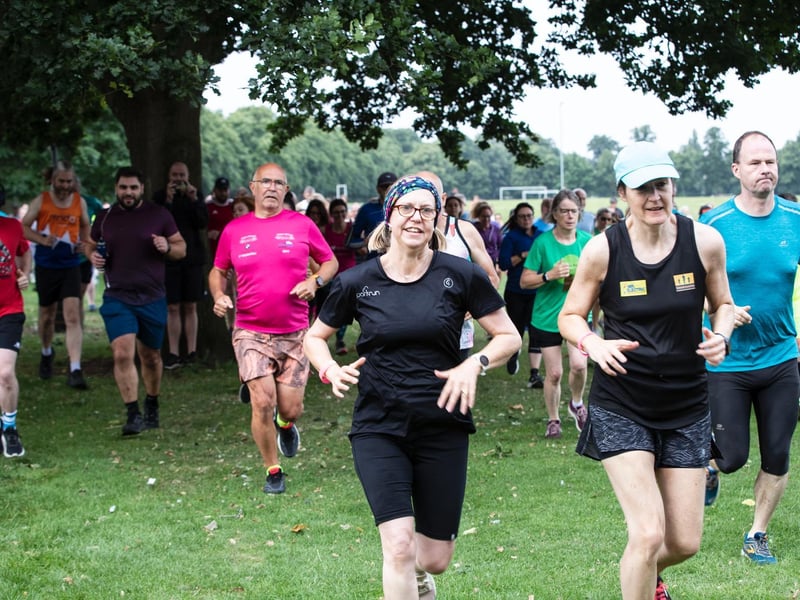 parkrun returned to The Racecourse in Northampton on Saturday (July 24). Photo: Kirsty Edmonds.