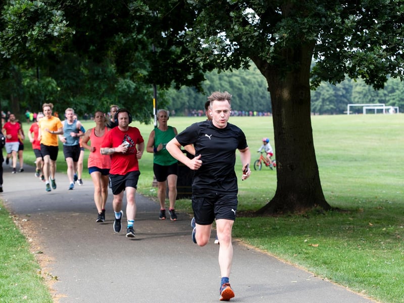 parkrun returned to The Racecourse in Northampton on Saturday (July 24). Photo: Kirsty Edmonds.
