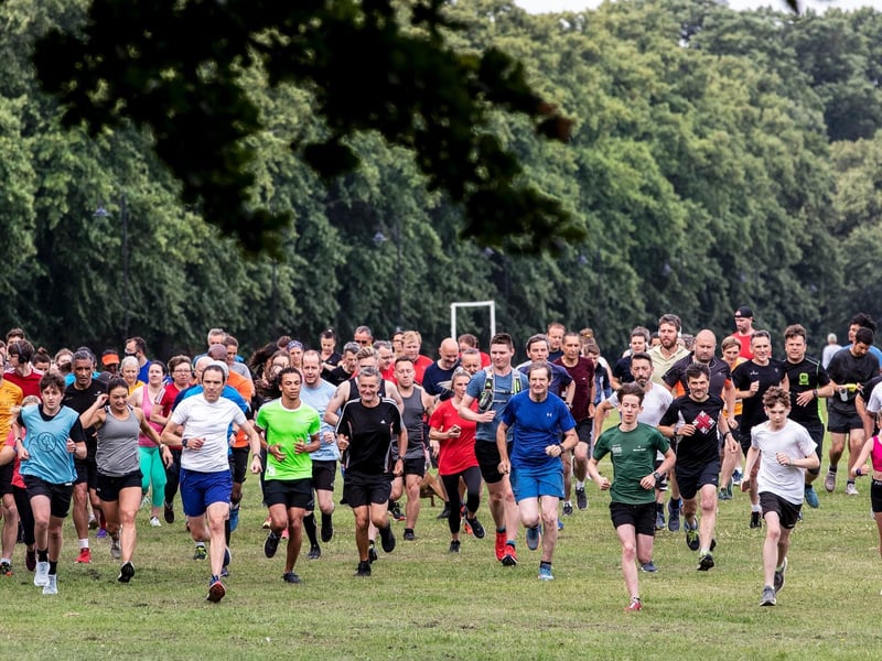 parkrun returned to The Racecourse in Northampton on Saturday (July 24). Photo: Kirsty Edmonds.