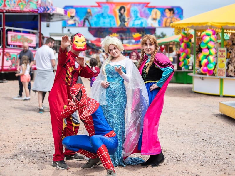 Sixfields Funfair on Saturday (July 24). Photo: Kirsty Edmonds