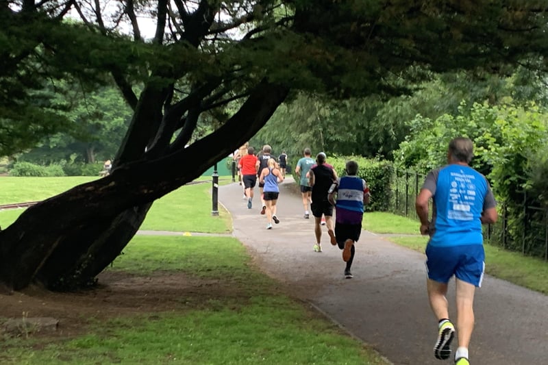 Parkrun returned to Hotham Park on July 24