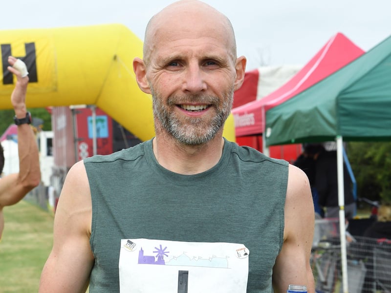 Heckington Show 10 mile road race. Race winner, Jan Bailey EMN-210726-122257001