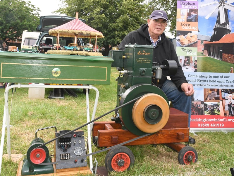 Richard Roberts of Sleaford with his 1944 Lister D EMN-210726-122209001