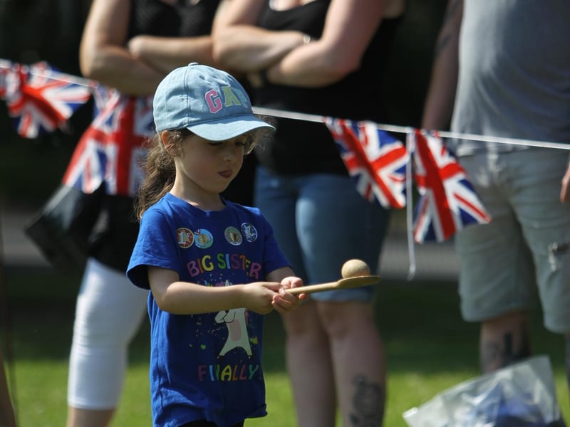 The egg and spoon race
