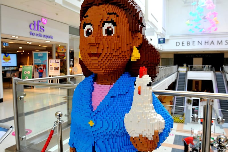 There are 21 impressive brick models at County Mall