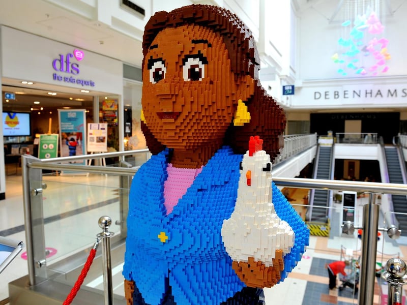 There are 21 impressive brick models at County Mall