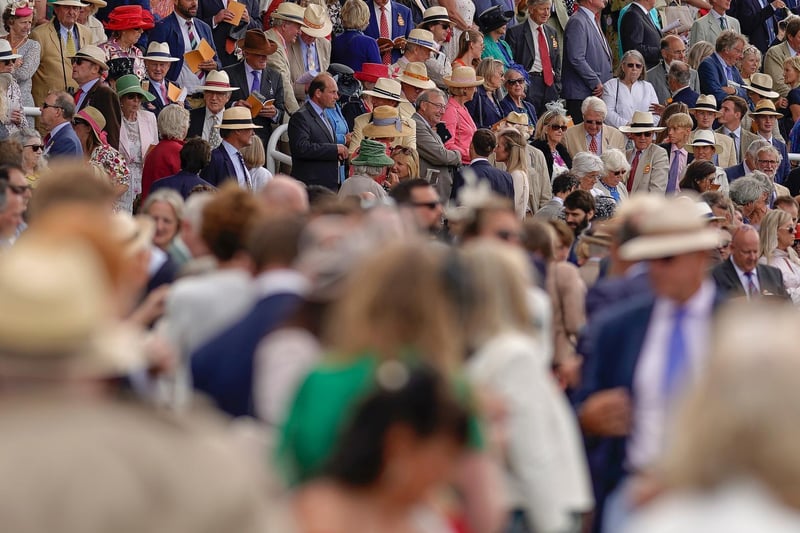 The crowds are back for the opening day of the Qatar Goodwood Festival / Picture: Alan Crowhurst, Getty