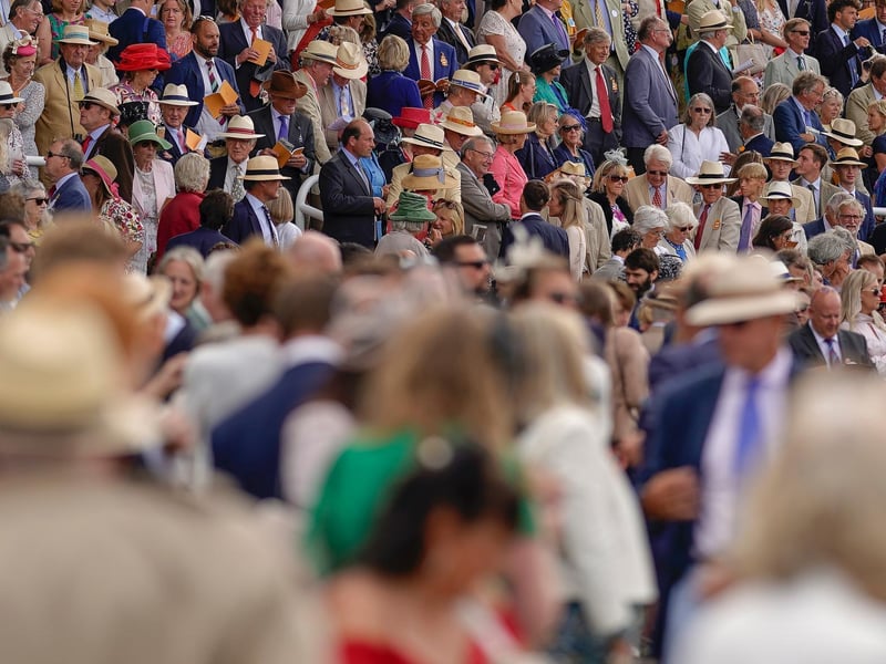The crowds are back for the opening day of the Qatar Goodwood Festival / Picture: Alan Crowhurst, Getty
