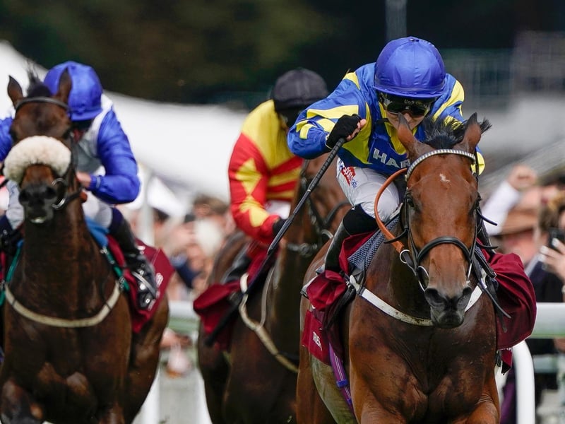 Goodwood Cup action on the opening day of the Qatar Goodwood Festival / Picture: Alan Crowhurst, Getty