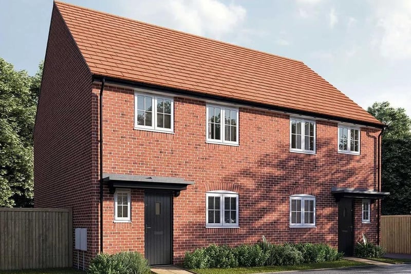 £305,000

This three-bed semi-detached house in Perch Mews, Biddenham, is on the market with Linden Homes - St Marys at Kings Field. It's a new home with a 10-year Buildmark warranty