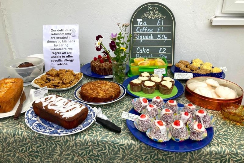 Cakes at the Stanford & Cleveland Community Garden, Brighton