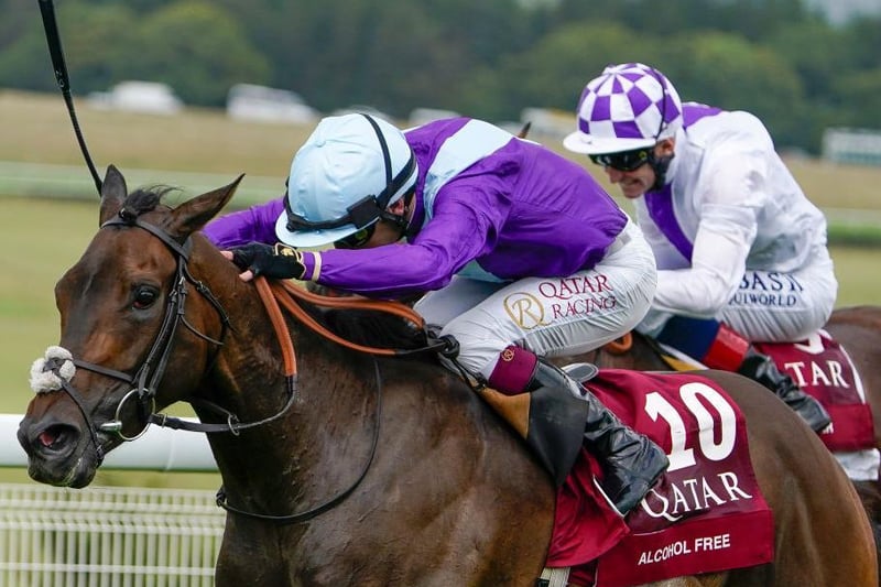 Action from Alcohol Free's win in the Qatar Sussex Stakes / Picture: Alan Crowhurst, Getty