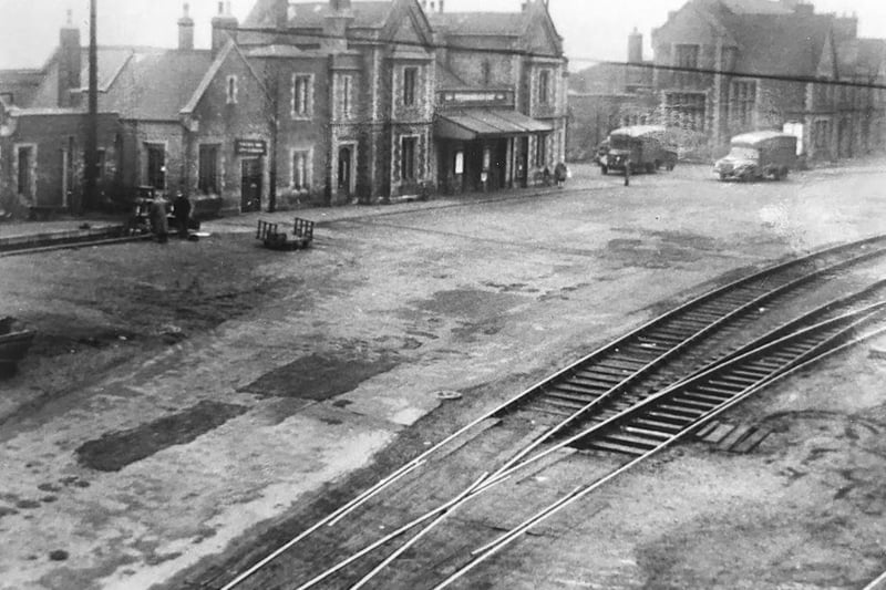 Peterborough East Station in the 1960s. Pic courtesy www.peterboroughimages.co.uk