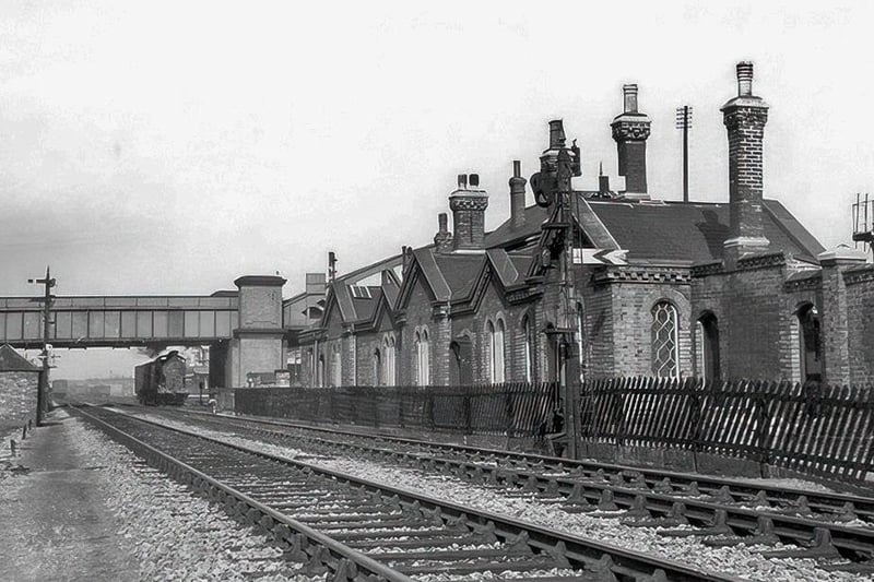 Peterborough's little known third Crescent Station , south of Crescent Bridge which we believe was operational until 1866.