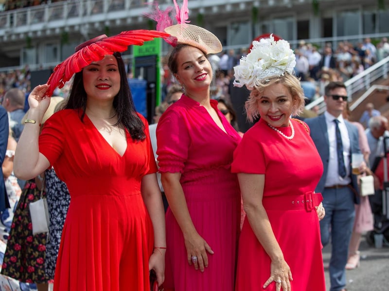 Ladies and guests enjoy one of the big days of the sporting summer, Ladies' Day at Glorious Goodwood / Pictures: Habibur Rahman