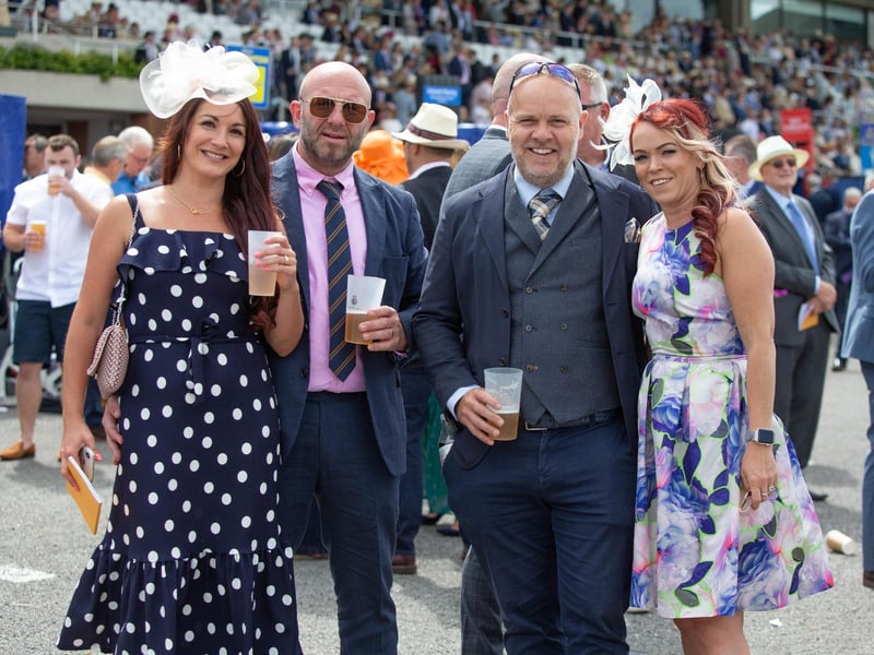 Ladies and guests enjoy one of the big days of the sporting summer, Ladies' Day at Glorious Goodwood / Pictures: Habibur Rahman