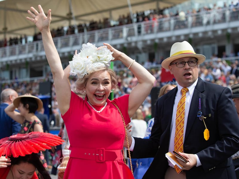 Ladies and guests enjoy one of the big days of the sporting summer, Ladies' Day at Glorious Goodwood / Pictures: Habibur Rahman