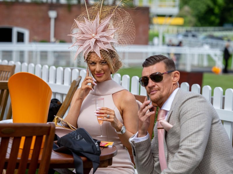 Ladies and guests enjoy one of the big days of the sporting summer, Ladies' Day at Glorious Goodwood / Pictures: Habibur Rahman