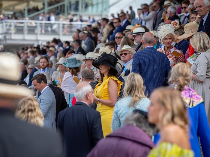 Ladies and guests enjoy one of the big days of the sporting summer, Ladies' Day at Glorious Goodwood / Pictures: Habibur Rahman