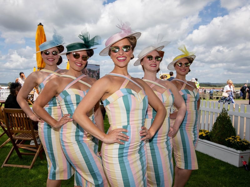 Ladies and guests enjoy one of the big days of the sporting summer, Ladies' Day at Glorious Goodwood / Pictures: Habibur Rahman
