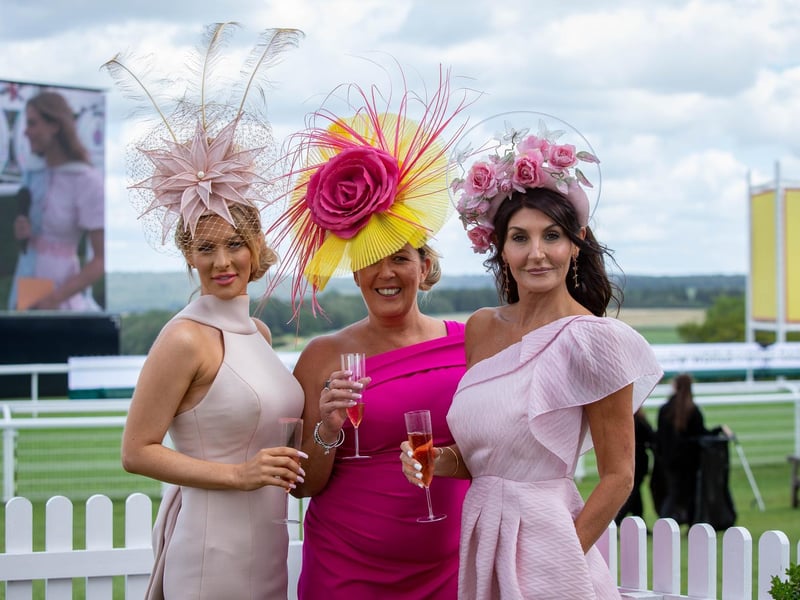 Ladies and guests enjoy one of the big days of the sporting summer, Ladies' Day at Glorious Goodwood / Pictures: Habibur Rahman