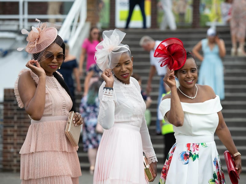 Ladies and guests enjoy one of the big days of the sporting summer, Ladies' Day at Glorious Goodwood / Pictures: Habibur Rahman