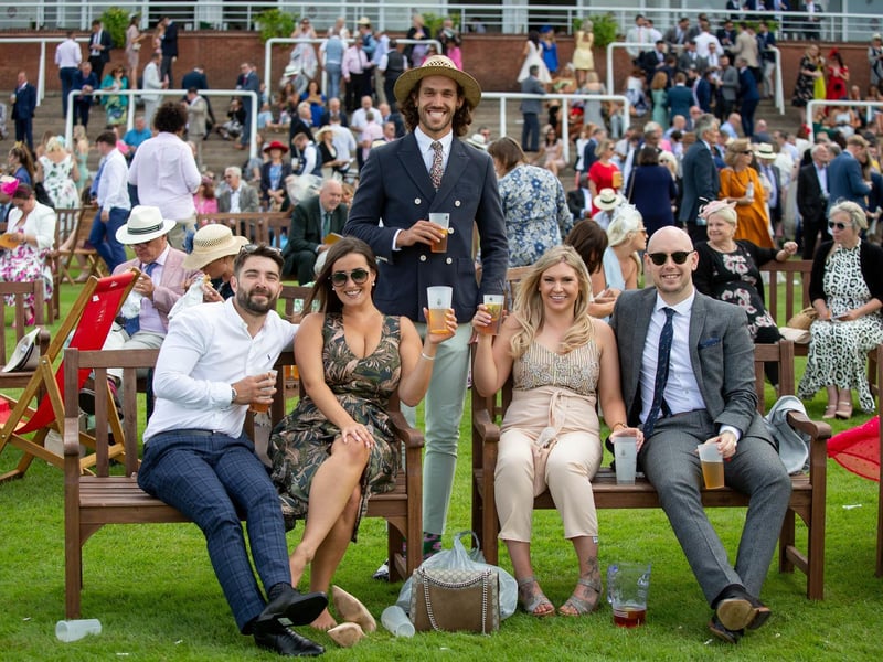Ladies and guests enjoy one of the big days of the sporting summer, Ladies' Day at Glorious Goodwood / Pictures: Habibur Rahman