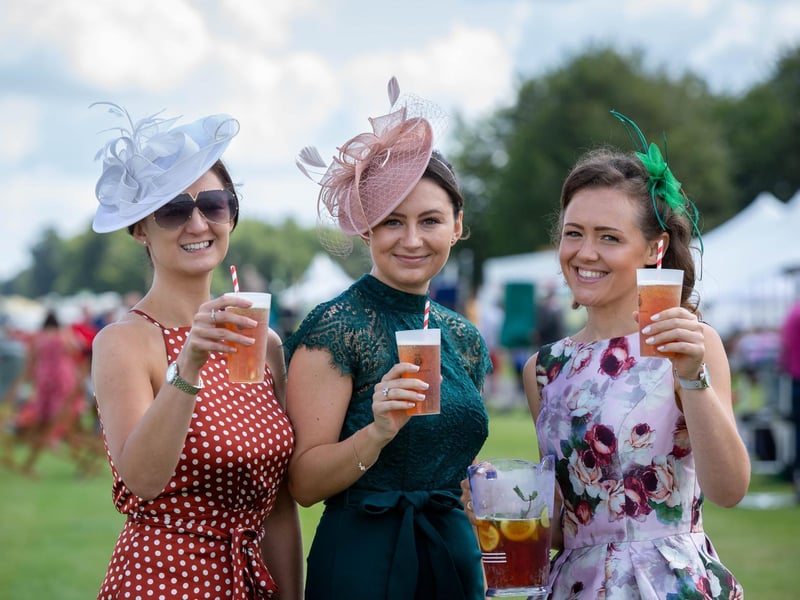 Ladies and guests enjoy one of the big days of the sporting summer, Ladies' Day at Glorious Goodwood / Pictures: Habibur Rahman