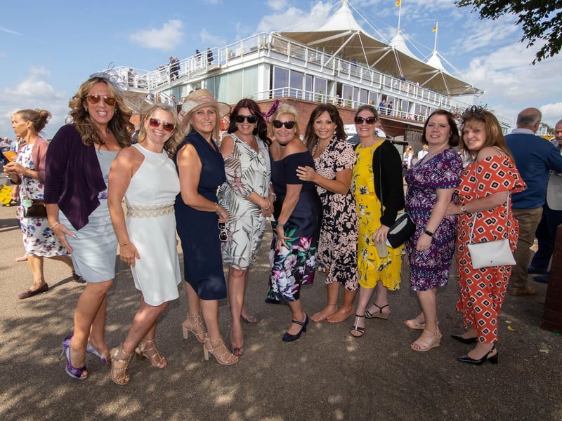 Ladies and guests enjoy one of the big days of the sporting summer, Ladies' Day at Glorious Goodwood / Pictures: Habibur Rahman