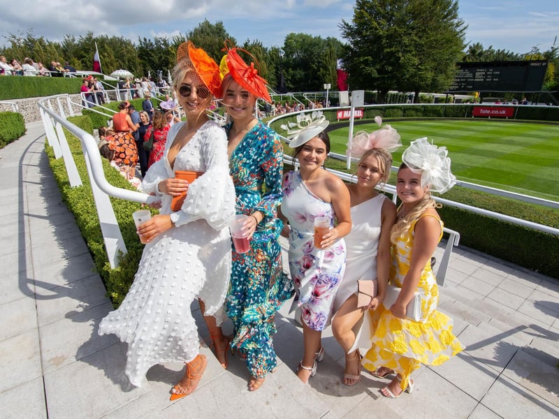 Ladies and guests enjoy one of the big days of the sporting summer, Ladies' Day at Glorious Goodwood / Pictures: Habibur Rahman