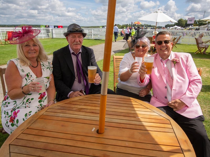 Ladies and guests enjoy one of the big days of the sporting summer, Ladies' Day at Glorious Goodwood / Pictures: Habibur Rahman