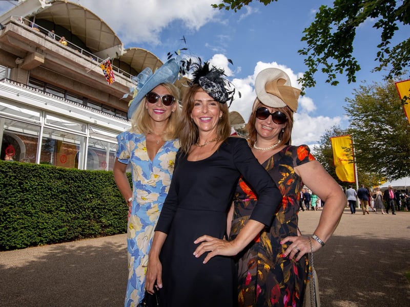 Ladies and guests enjoy one of the big days of the sporting summer, Ladies' Day at Glorious Goodwood / Pictures: Habibur Rahman