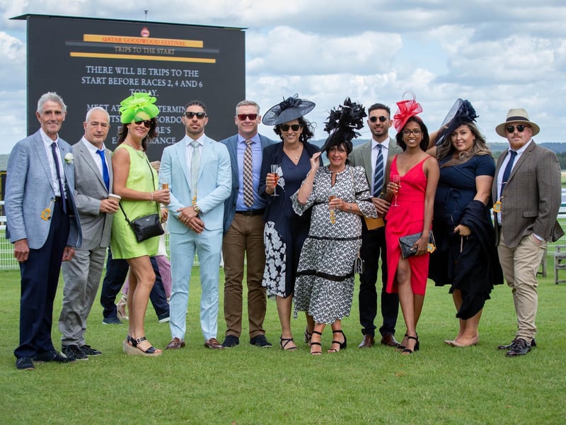 Ladies and guests enjoy one of the big days of the sporting summer, Ladies' Day at Glorious Goodwood / Pictures: Habibur Rahman