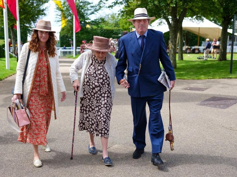 Rebekah and Charlie Brooks arrive at Ladies' Day / Picture: Alan Crowhurst, Getty