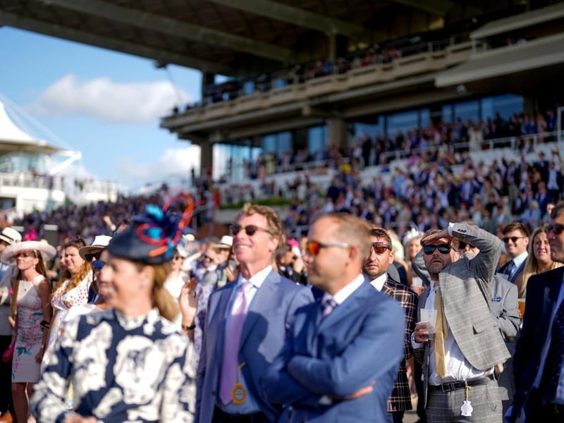 The crowd take in the action / Picture: Alan Crowhurst, Getty